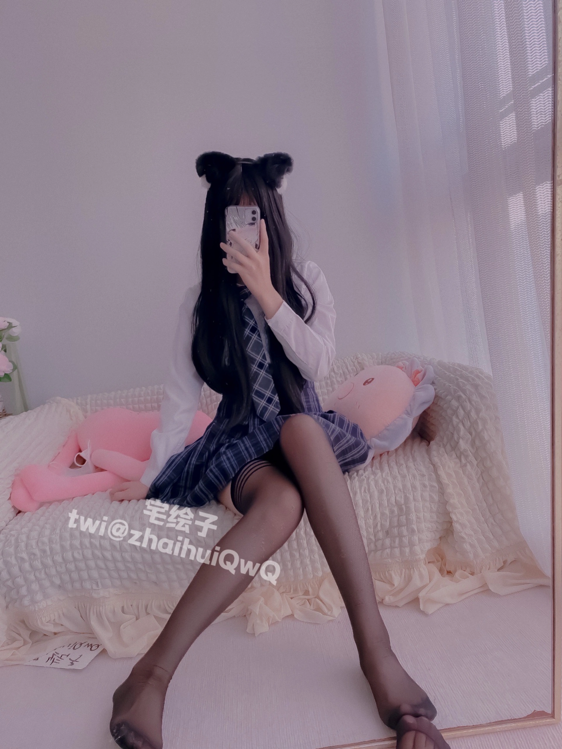 二阶堂 (宅绘子) – NO.006 猫儿JK
